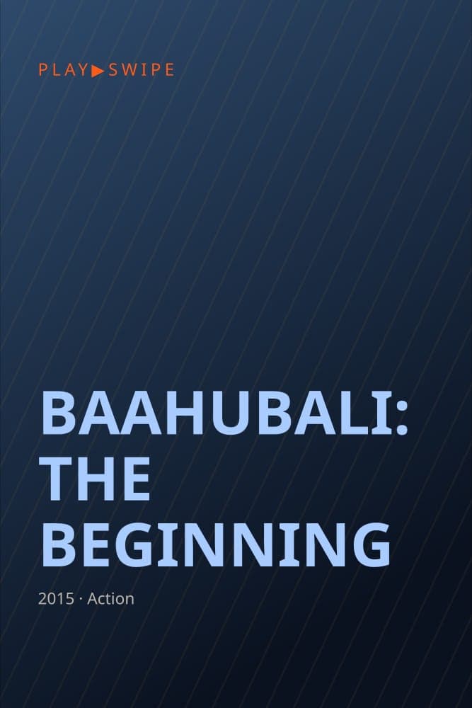 Baahubali: The Beginning poster