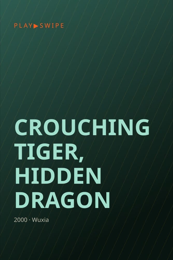 Crouching Tiger, Hidden Dragon poster
