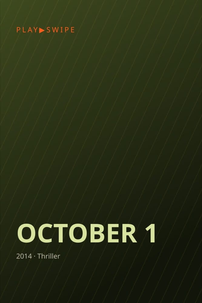 October 1 poster