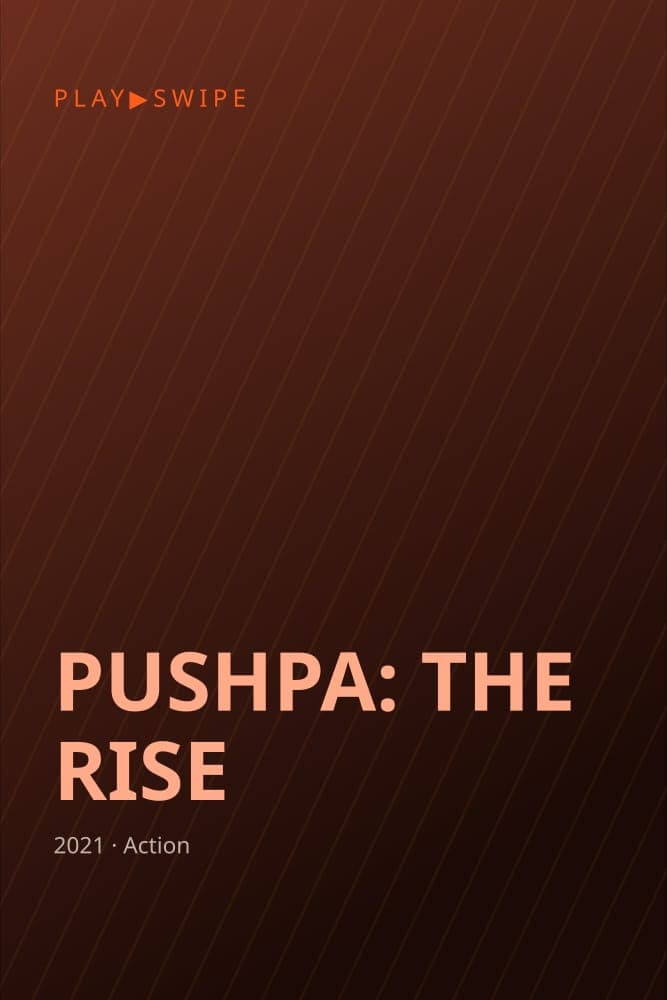 Pushpa: The Rise poster