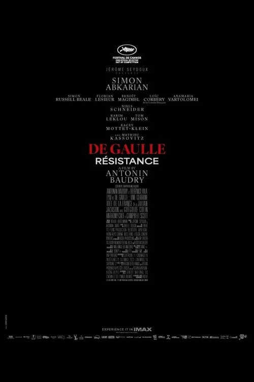 De Gaulle: Résistance poster