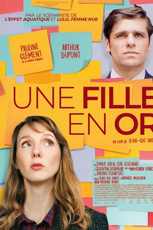 Une fille en or poster